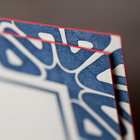 Bella Letterpress Cotton Ivory 1-ply