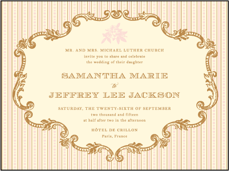 A Bientot Letterpress Invitation Design Medium