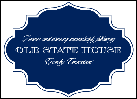 Addison Vintage Letterpress Reception Design Medium