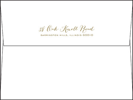 Ainsley Letterpress Envelope Design Medium