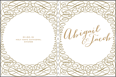 Ainsley Letterpress Program Design Medium