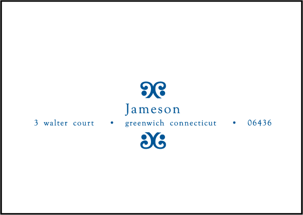 Alice Letterpress Reply Envelope Design Medium