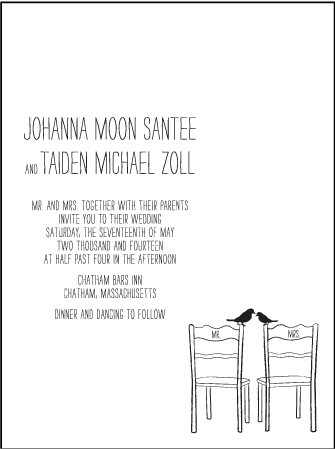 Allegory Modern Letterpress Invitation Design Medium