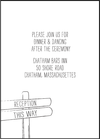Allegory Modern Letterpress Reception Design Medium