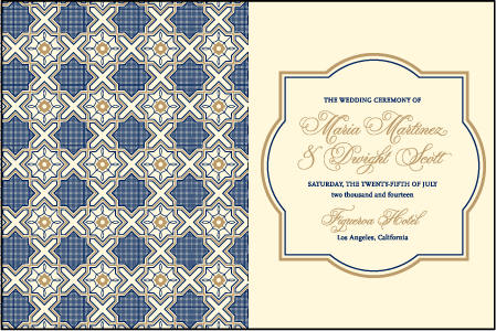 Amadore Antique Letterpress Program Design Medium
