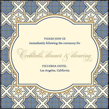 Amadore Antique Letterpress Reception Design Medium