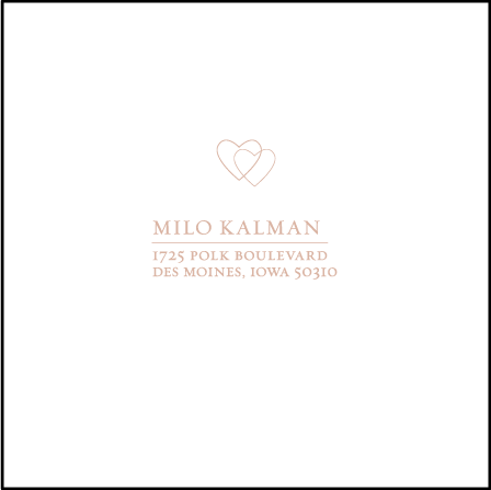 Amici Letterpress Reply Envelope Design Medium