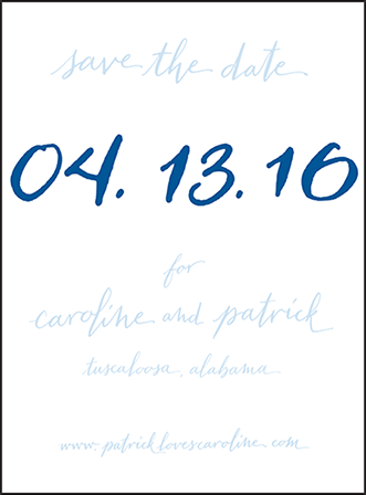 Aquinnah Letterpress Save The Date Design Medium