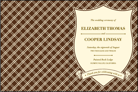 Arden Frame Letterpress Program Design Medium