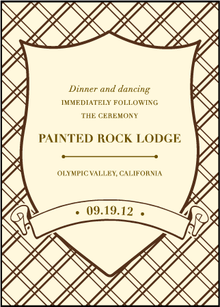 Arden Frame Letterpress Reception Design Medium
