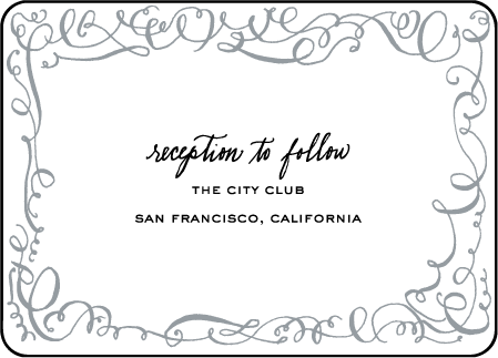 Aria Letterpress Reception Design Medium
