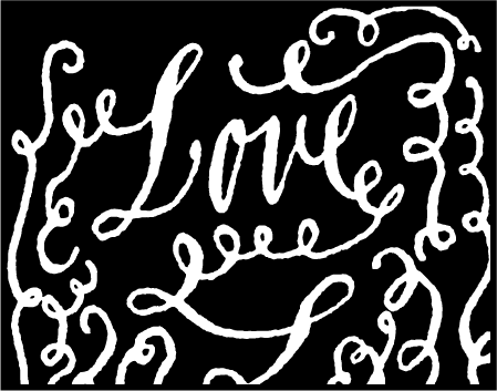 Aria Letterpress Stamp Design Medium
