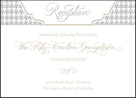 Ashton Letterpress Reception Design Medium