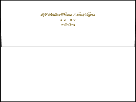 Ashwell Letterpress Envelope Design Medium