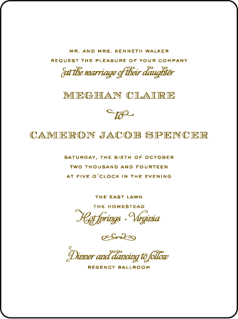 Ashwell Letterpress Invitation Design Medium