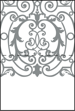 Astor Letterpress Placecard Fold Design Medium