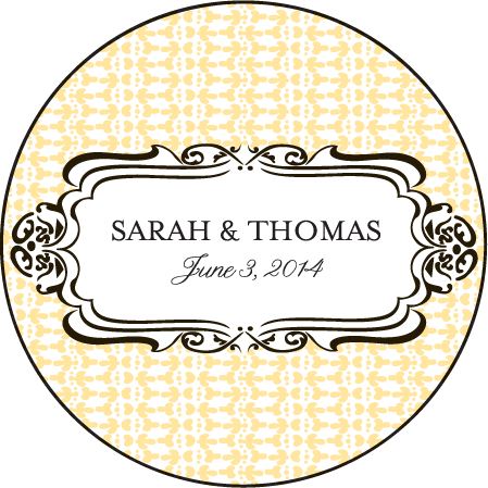 Avenue Letterpress Coaster Design Medium