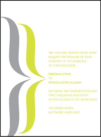 Avion Letterpress Invitation Design Medium