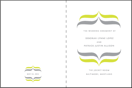 Avion Letterpress Program Design Medium