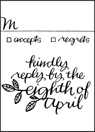Balsam Calligraphy Letterpress Reply Design Medium