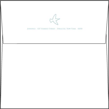 Barcelona Letterpress Envelope Design Medium