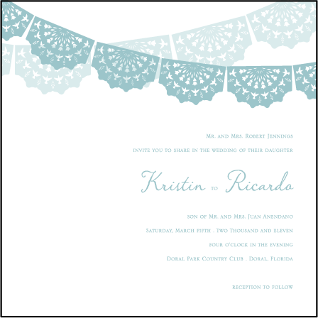 Barcelona Letterpress Invitation Design Medium