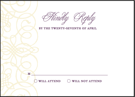 Baroque Letterpress Reply Design Medium