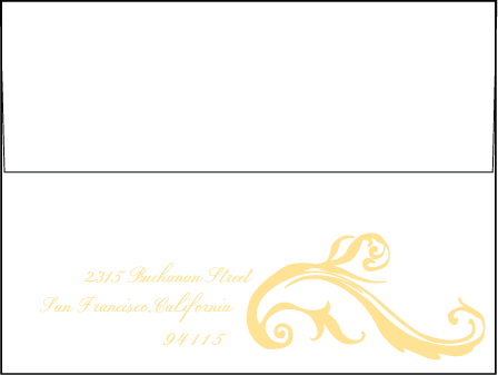 Beale Letterpress Envelope Design Medium