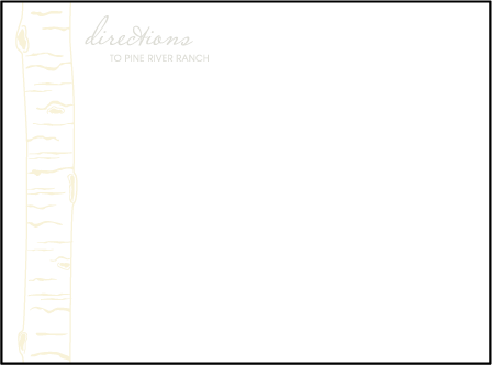 Birch Letterpress Direction Design Medium