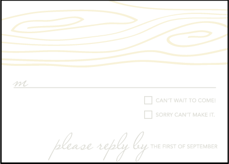 Birch Letterpress Reply Design Medium