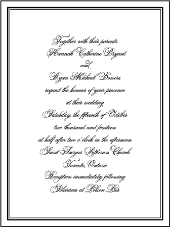 Bordure Letterpress Invitation Design Medium