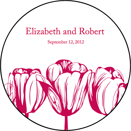 Botanicals Letterpress Coaster Design Medium