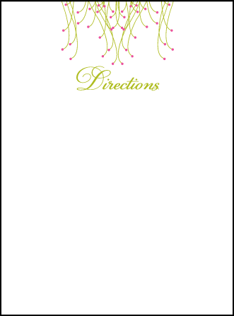 Botanique Letterpress Direction Design Medium