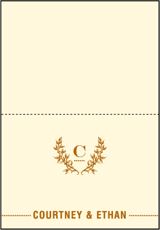 Branch Letterpress Thank You Card Fold Design Medium