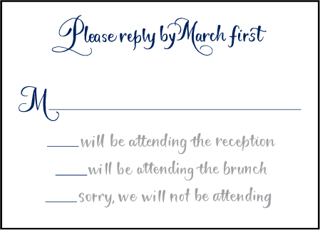 Bristol Calligraphy Letterpress Reply Design Medium