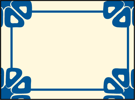 Byzantine Letterpress Placecard Flat Design Medium
