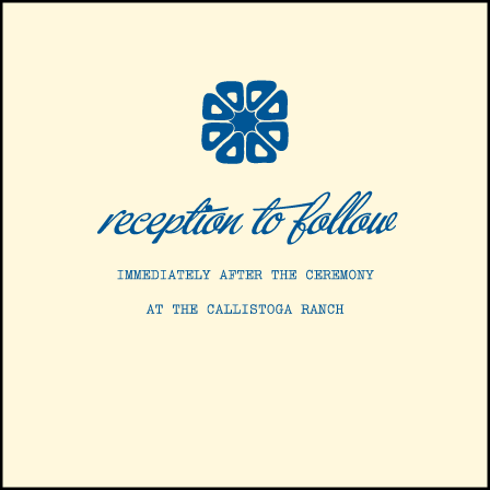 Byzantine Letterpress Reception Design Medium