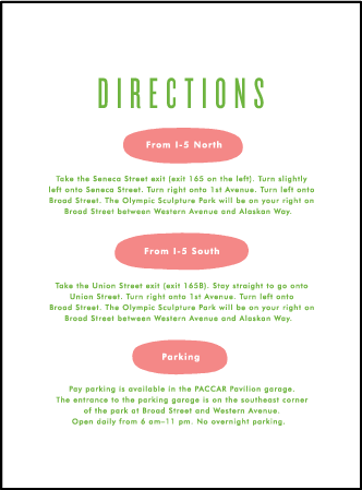 Calder Letterpress Direction Design Medium