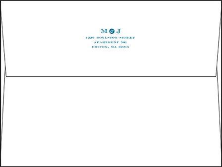 Cambridge Letterpress Envelope Design Medium