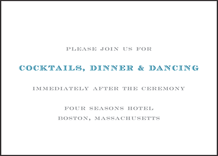Cambridge Letterpress Reception Design Medium
