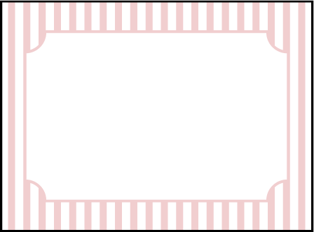 Cameo Letterpress Placecard Flat Design Medium