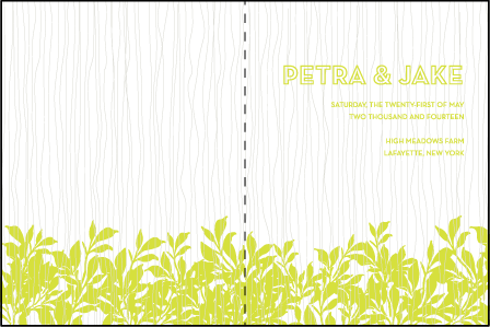 Canopy Letterpress Program Design Medium