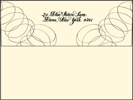 Canto Letterpress Envelope Design Medium