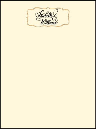 Canto Letterpress Thank You Card Flat Design Medium
