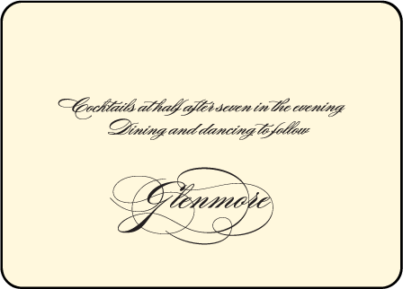 Carlyle Letterpress Reception Design Medium