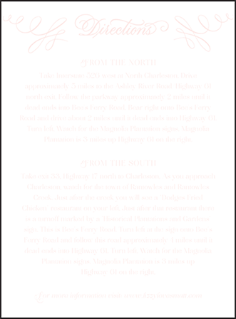 Carolina Letterpress Direction Design Medium