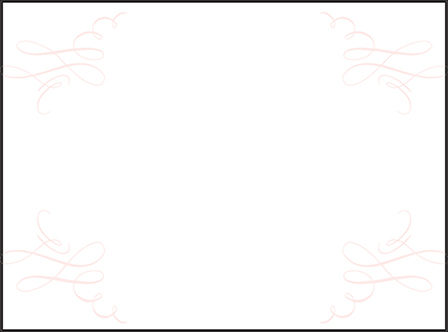 Carolina Letterpress Placecard Flat Design Medium