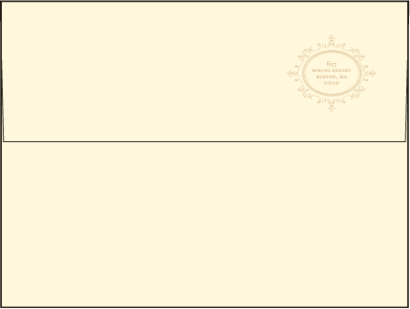 Cartoccio Letterpress Envelope Design Medium