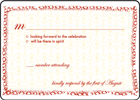 Cecilia Letterpress Reply Design Medium
