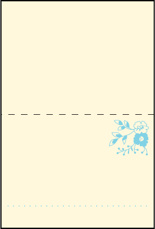 Chapin Letterpress Placecard Fold Design Medium
